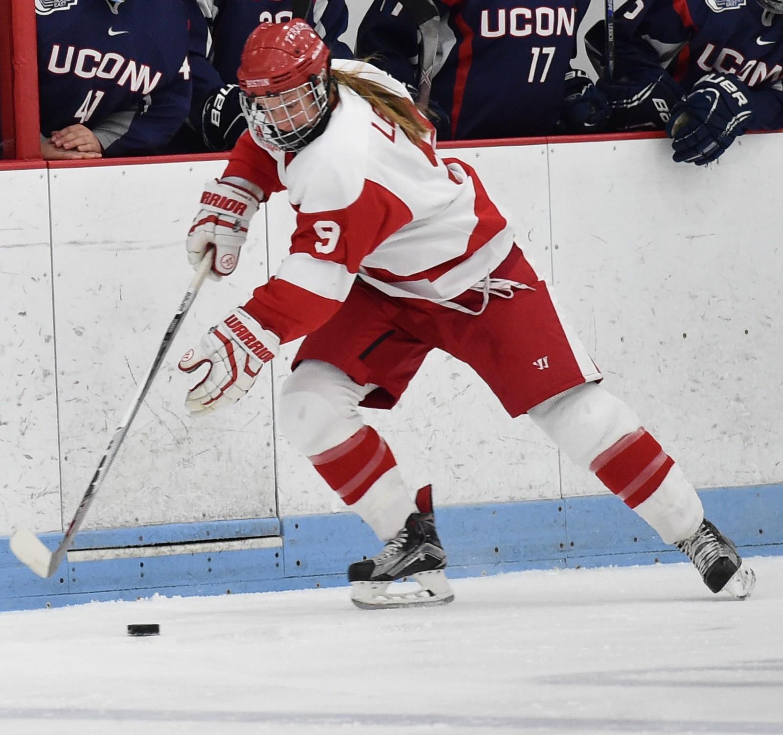 Senior Sarah Lefort brings a wealth of college and international experience to BU. PHOTO BY MADDIE MALHOTRA/DFP FILE PHOTO