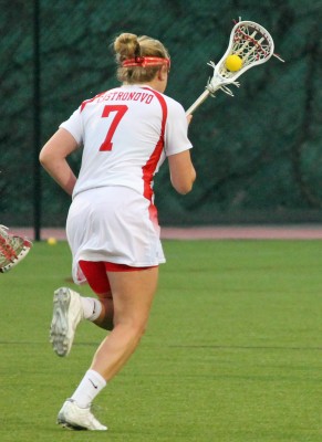 Charlotte Castronovo has quietly helped lead BU's defensive corps. PHOTO BY ABIGAIL FREEMAN/DAILY FREE PRESS STAFF