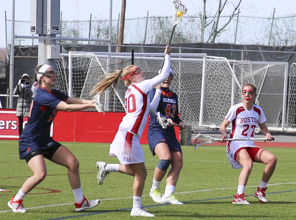 Senior attack Avery Donahoe currently has 21 points this season after only scoring eight her freshman year. PHOTO BY SARAH SILBIGER/DFP FILE PHOTO 
