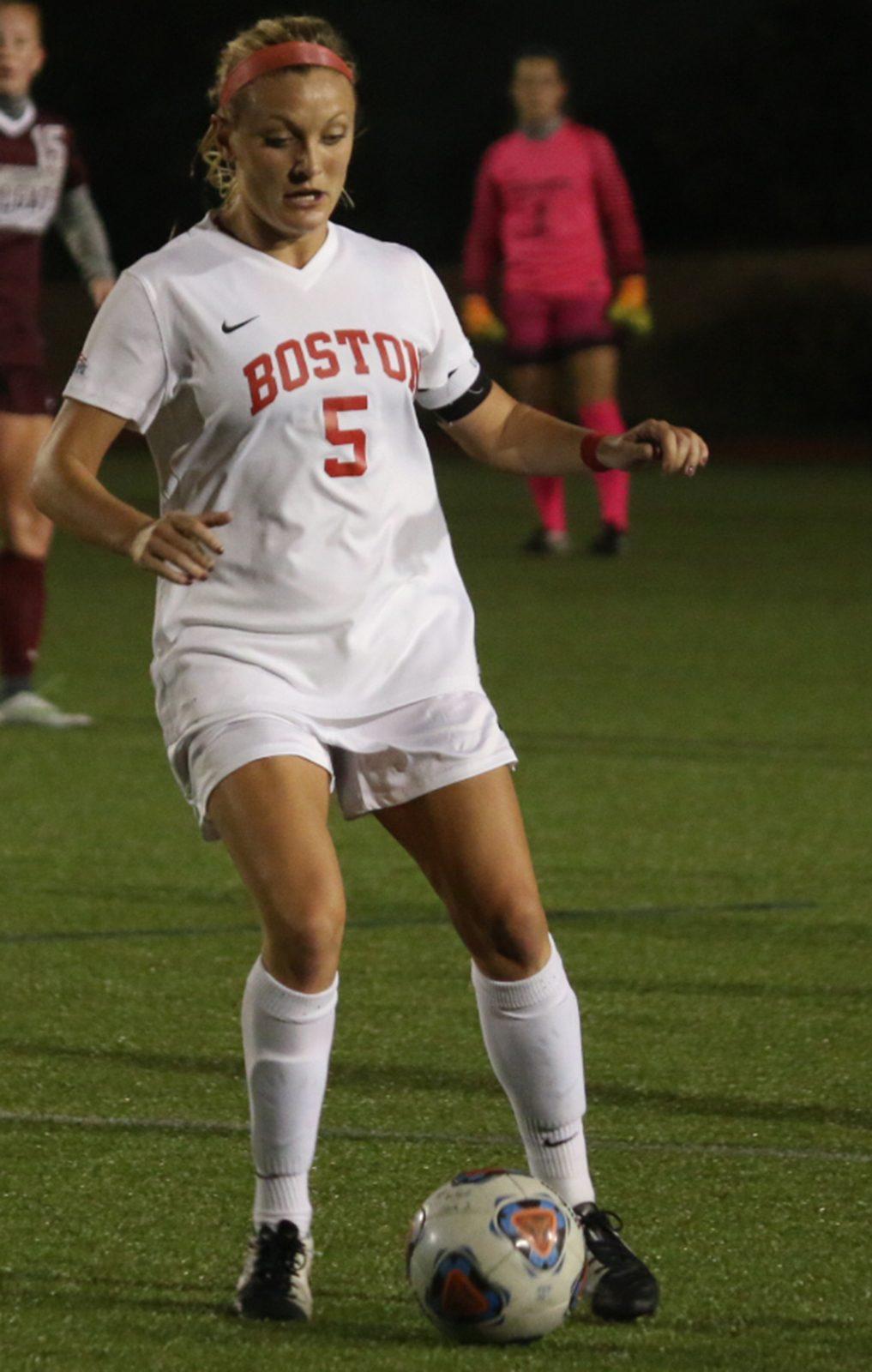 Rachel Blauner's leadership has been invaluable to the Terriers' resurgence. PHOTO BY BETSEY GOLDWASSER/ DAILY FREE PRESS STAFF