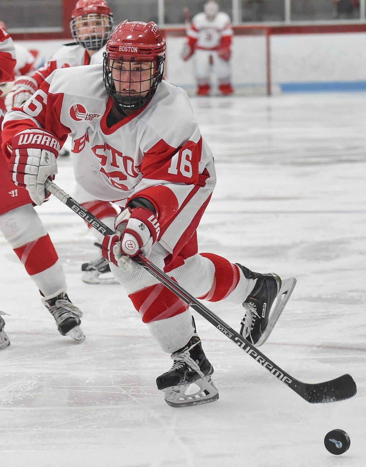 Sophomore forward Sammy Davis leads the team in points thus far with eight. PHOTO BY MADDIE MALHOTRA/ DFP FILE PHOTO