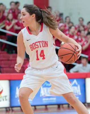 Junior Courtney Latham makes 77.8 percent of her free throws. PHOTO BY JUSTIN HAWK/DFP FILE PHOTO