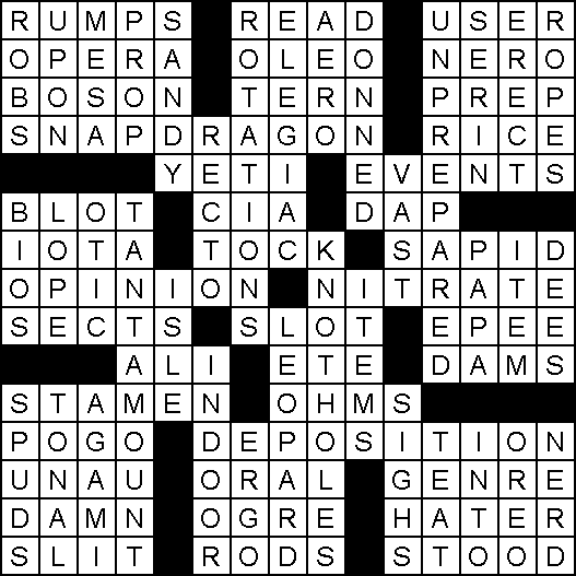 Capote #39 s Nickname Crossword