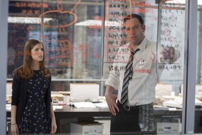Anna Kendrick as Dana Cummings and Ben Affleck as Christian Wolff in "The Accountant." PHOTO COURTESY CHUCK ZLOTNICK
