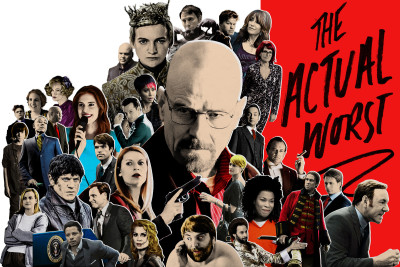 Throughout the month of November, The Atlantic is compiling a list of the "#ActualWorst" characters on television from reader submissions. PHOTO COURTESY THE ATLANTIC