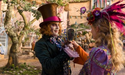 Alice (Mia Wasikowska) returns to Underland Friday in Disney's “Alice Through the Looking Glass,” where she travels back in time to save the Mad Hatter (Johnny Depp). PHOTO COURTESY WALT DISNEY PICTURES