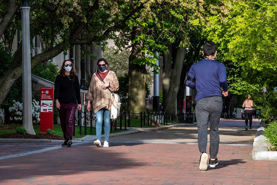 On May 15, Boston University released the first phase of its plan to reopen in the Fall. Phase one provides resources and information to help ensure a safe return to on-campus work for select faculty and staff. LAURYN ALLEN/ DAILY FREE PRESS STAFF