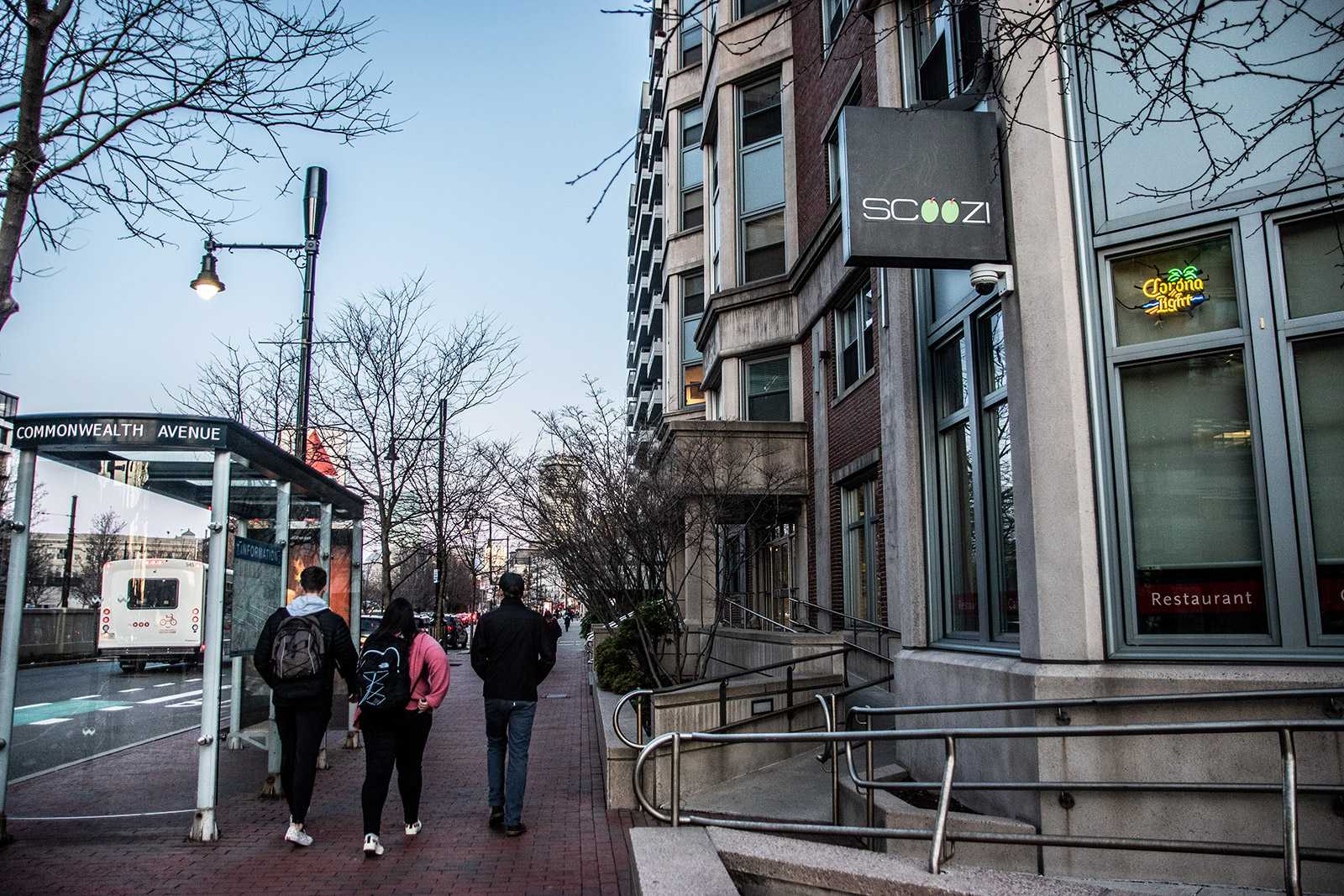 The space at 580 Commonwealth Ave. formerly occupied by Italian restaurant Scoozi will soon reopen as Shu DaXia, a Chinese hot pot chain. LAURYN ALLEN/ DAILY FREE PRESS STAFF