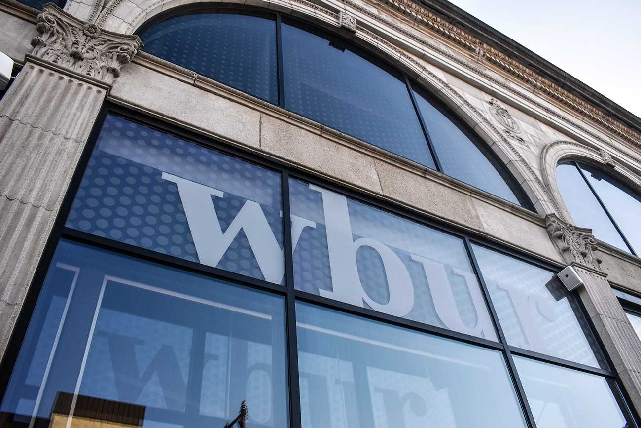 WBUR CitySpace on Commonwealth Avenue. On June 23, WBUR held a virtual town hall briefing to discuss COVID-19, racial tensions and the 2020 presidential election. LAURYN ALLEN/ DFP FILE