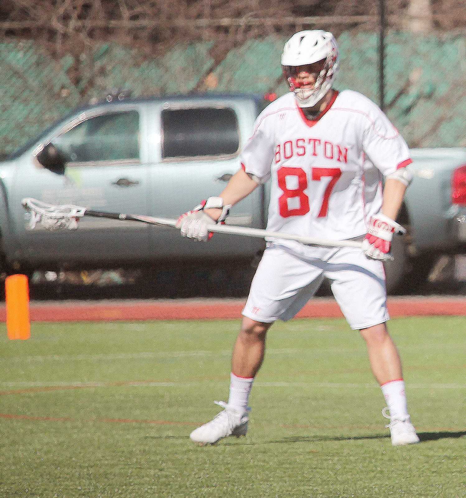Quintin Germain has seamlessly stepped into BU's lineup since he arrived on campus. PHOTO BY AMANDA LUCIDI/DAILY FREE PRESS STAFF