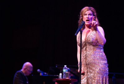 Seasoned "Saturday Night Live" veteran Ana Gasteyer performed her one-woman show “Ana Gasteyer in Concert” at Harvard University's Sanders Theatre Saturday night, proving she is more than just a funnywoman. PHOTO COURTESY ROBERT TORRES