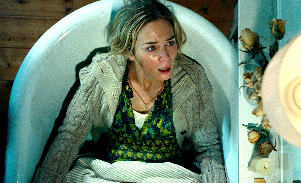 Emily Blunt in “A Quiet Place.” The film was released April 6. PHOTO COURTESY JONNY COURNOYER.PARAMOUNT PICTURES

