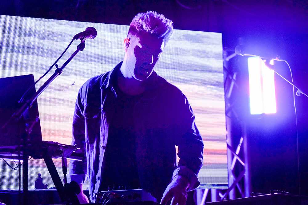 DJ-producer ayokay performs the Great Scott in Allston Sunday night. SERENA YU/ DAILY FREE PRESS STAFF