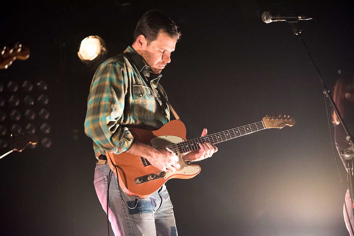 The Bahamas’ Afie Jurvanen performs at Paradise Rock Club Friday night. LEXI PLINE/ DAILY FREE PRESS STAFF