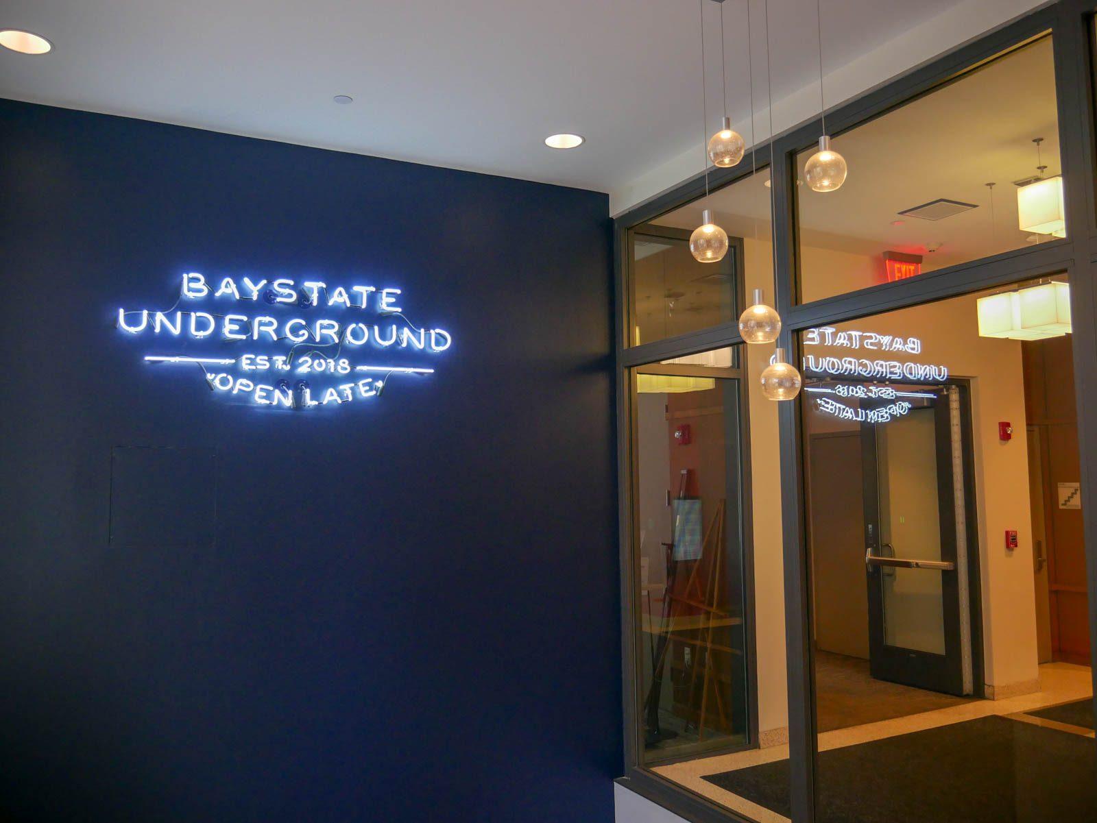 Bay State Underground opened earlier this month to mixed opinions from Boston University’s student body. PHOTO BY FELIX PHILLIPS/ DAILY FREE PRESS STAFF