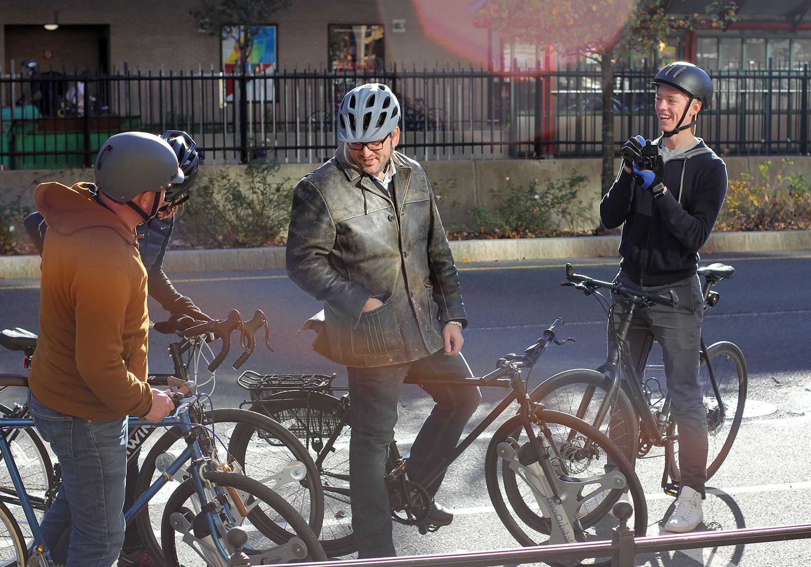 MassDot Secretary and CEO Stephanie Pollack announced Wednesday that the Complete Streets Funding Program will provide $12.5 million to support alternatives to driving like walking and biking. PHOTO BY JOHNNY LIU/DAILY FREE PRESS STAFF