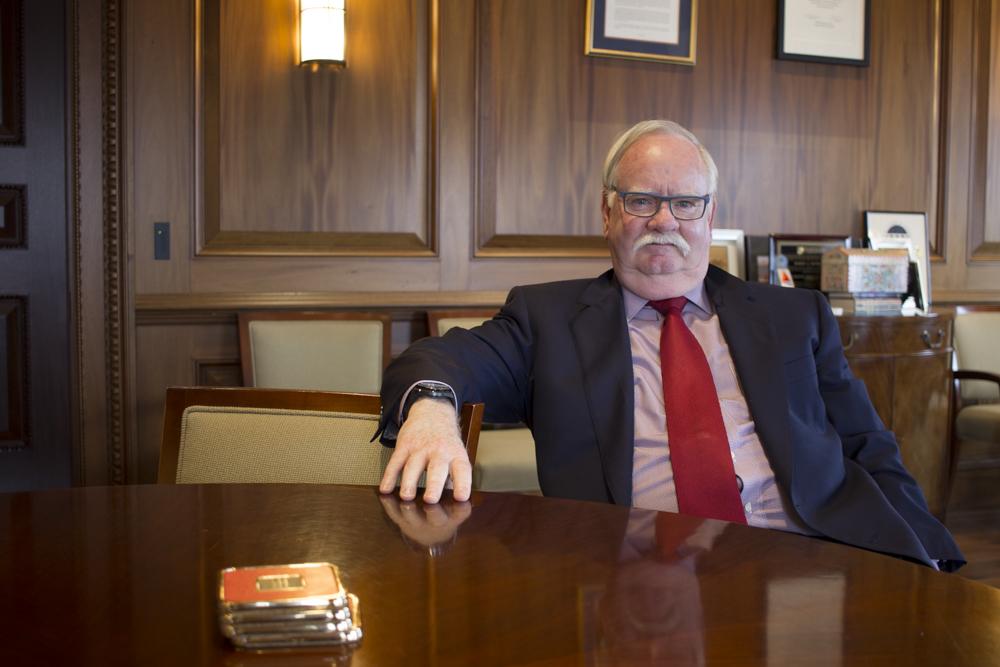 The Boston University Board of Trustees extends President Robert Brown's contract until 2025. PHOTO BY ANDRES PICON/DAILY FREE PRESS STAFF