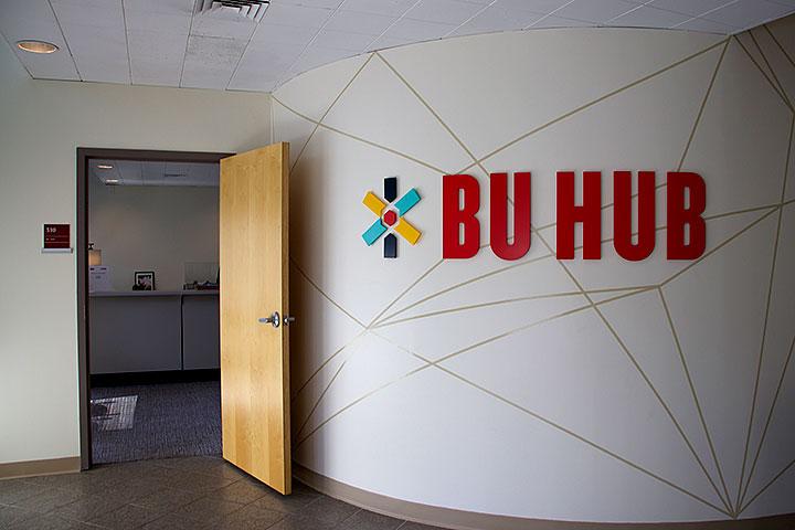 BU Hub's inaugural slate of projects includes courses focused on contemporary education of the Jim Crow era, the promotion of Middle Eastern and South Asian languages and the ramifications of the consolidation of health care providers. PHOTO BY MEGHANA PATNANA/ DAILY FREE PRESS STAFF
