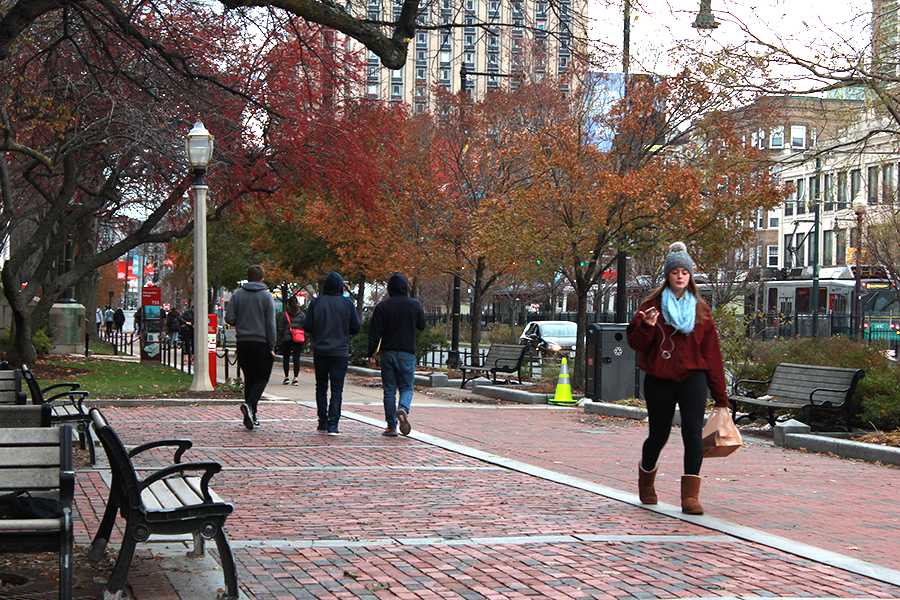 The Eos Foundation identified Boston University as one of three universities in Massachusetts that it will target in its campaign to promote female leadership in higher education.  LAUREN RICHARDS/ DAILY FREE PRESS STAFF