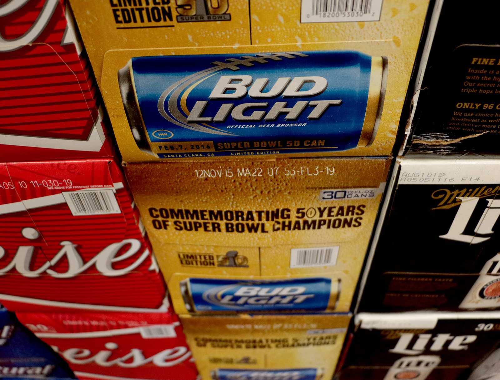 According to a Boston University School of Public Health study Tuesday, underaged drinkers tend to prefer alcohol brands that they see in advertisements. PHOTO BY KELSEY CRONIN/DAILY FREE PRESS STAFF