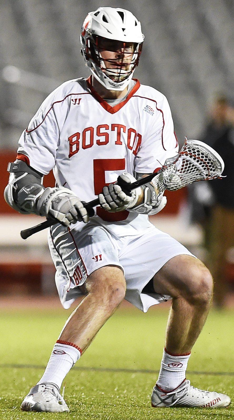 Senior midfielder Cal Dearth was the best offensive player this season for the Terriers, and his presence will be missed. PHOTO BY MADDIE MALHOTRA/ DAILY FREE PRESS STAFF