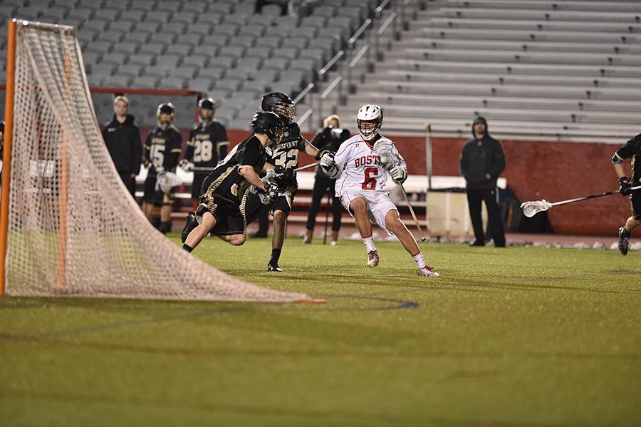 Senior attack Jack Wilson has remained a consistent offensive presence for BU in his four years. PHOTO BY MADDIE MALHOTRA/ DFP FILE PHOTO