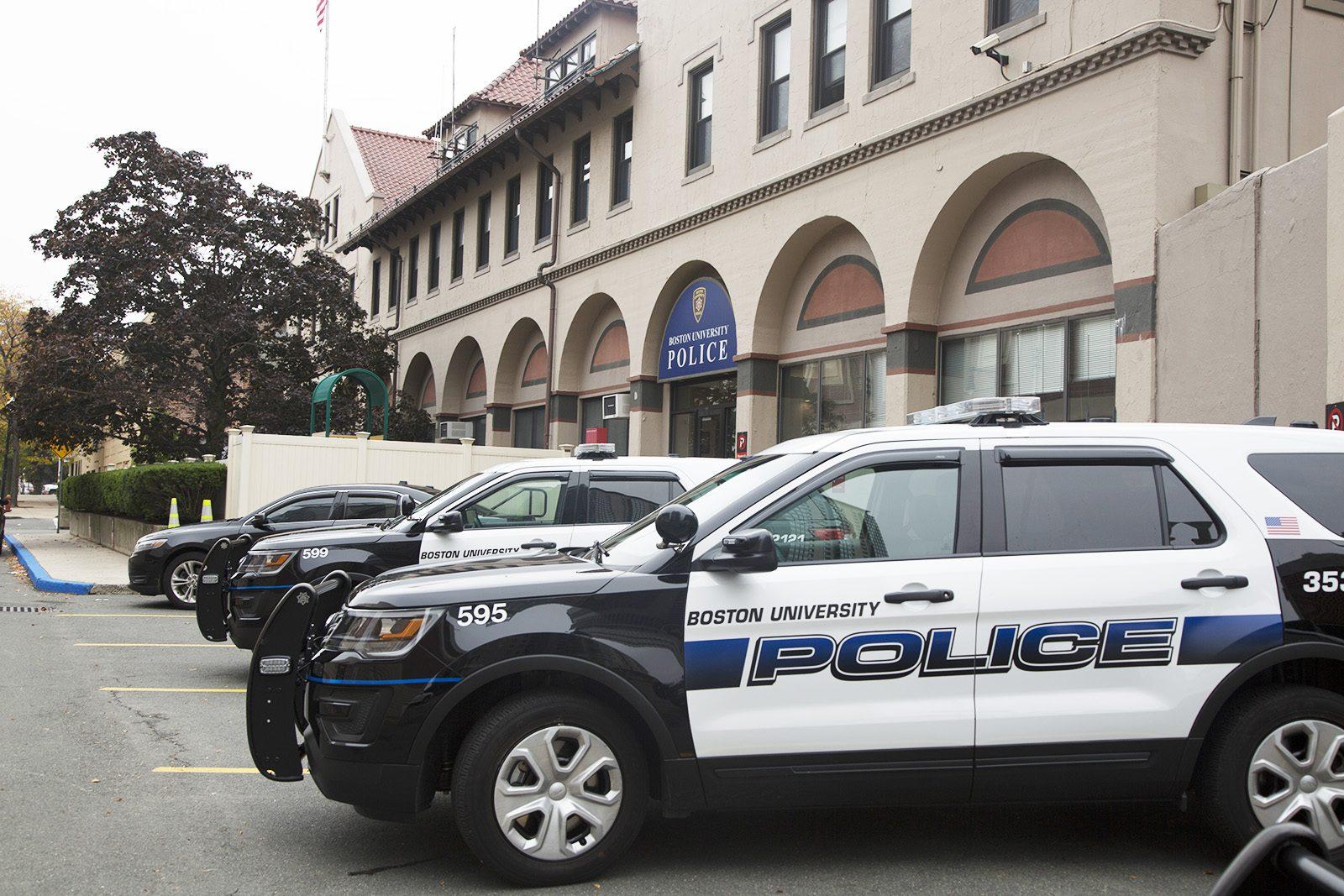 Thirty-eight Boston University Police Department officers and dispatchers sue BU due to a dispute over overtime wage. PHOTO BY NATALIE CARROLL/ DAILY FREE PRESS STAFF