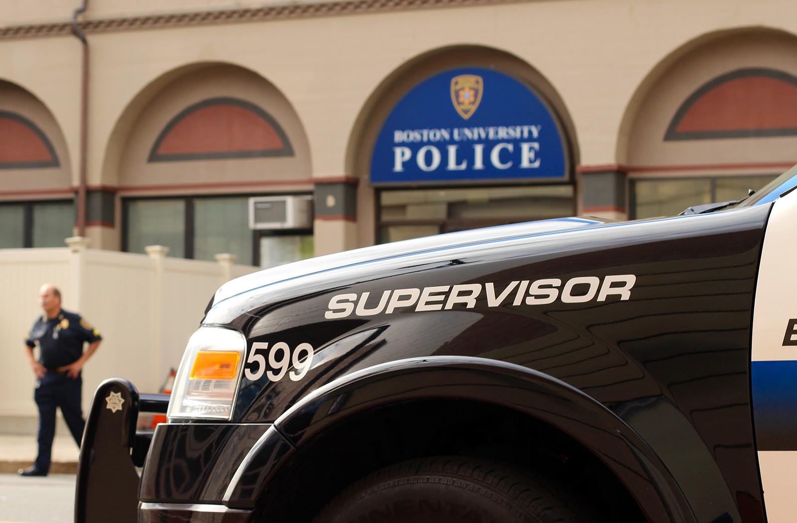 A bill seeking to make private college police records public is in a committee in the Massachusetts State Legislature. Boston University students currently have to go to the Boston University Police Department and have the records read to them because they do not exist online. PHOTO BY PAIGE TWOMBLY/DAILY FREE PRESS CONTRIBUTOR