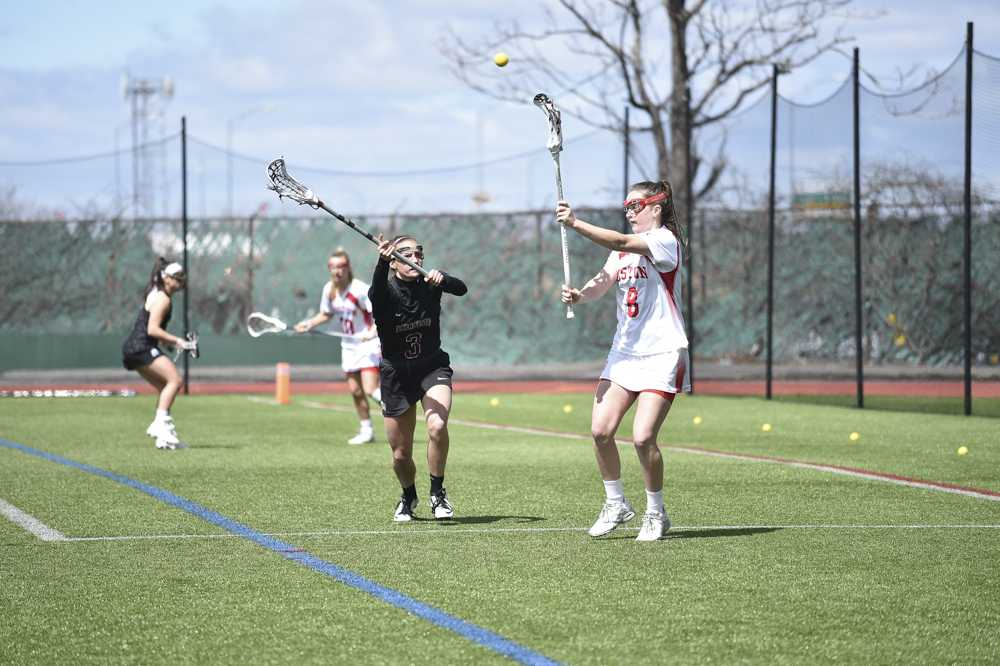 Sophomore attack Kailey Conry currently leads BU in scoring with 21 points. PHOTO BY MADDIE MALHOTRA/ DFP FILE PHOTO