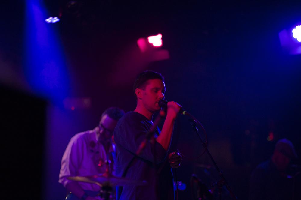 The band Rhye performs at the Paradise Rock Club Wednesday night. PHOTO BY PAIGE WARD/ DAILY FREE PRESS STAFF
