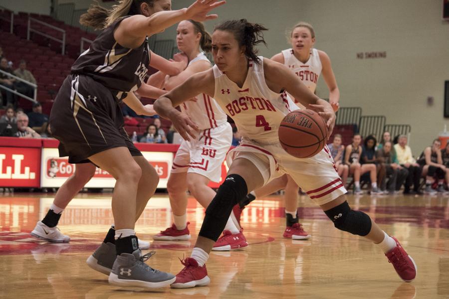 Junior guard Payton Hauck put up 23 points in BU's earlier meeting against Army. PHOTO BY CHLOE GRINBERG/ DAILY FREE PRESS STAFF