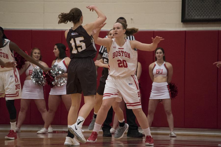 BU sophomore forward Nia Irving had a team-high 16 points against Navy Saturday afternoon. PHOTO BY CHLOE GRINBERG/ DAILY FREE PRESS STAFF