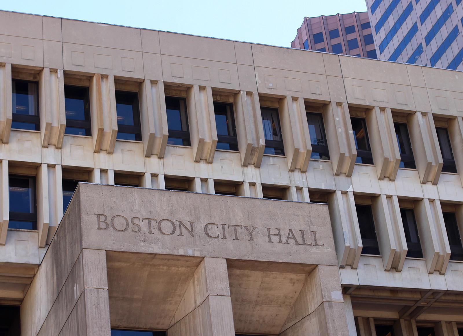 Boston City Hall will collect data to create CityScore, which aims to give a sense of how the city is doing daily. PHOTO BY PAIGE TWOMBLY/DAILY FREE PRESS CONTRIBUTOR