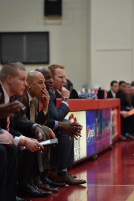 The BU coaching staff has orchestrated a seven-game winning streak. PHOTO BY MADDIE MALHOTRA/DAILY FREE PRESS STAFF