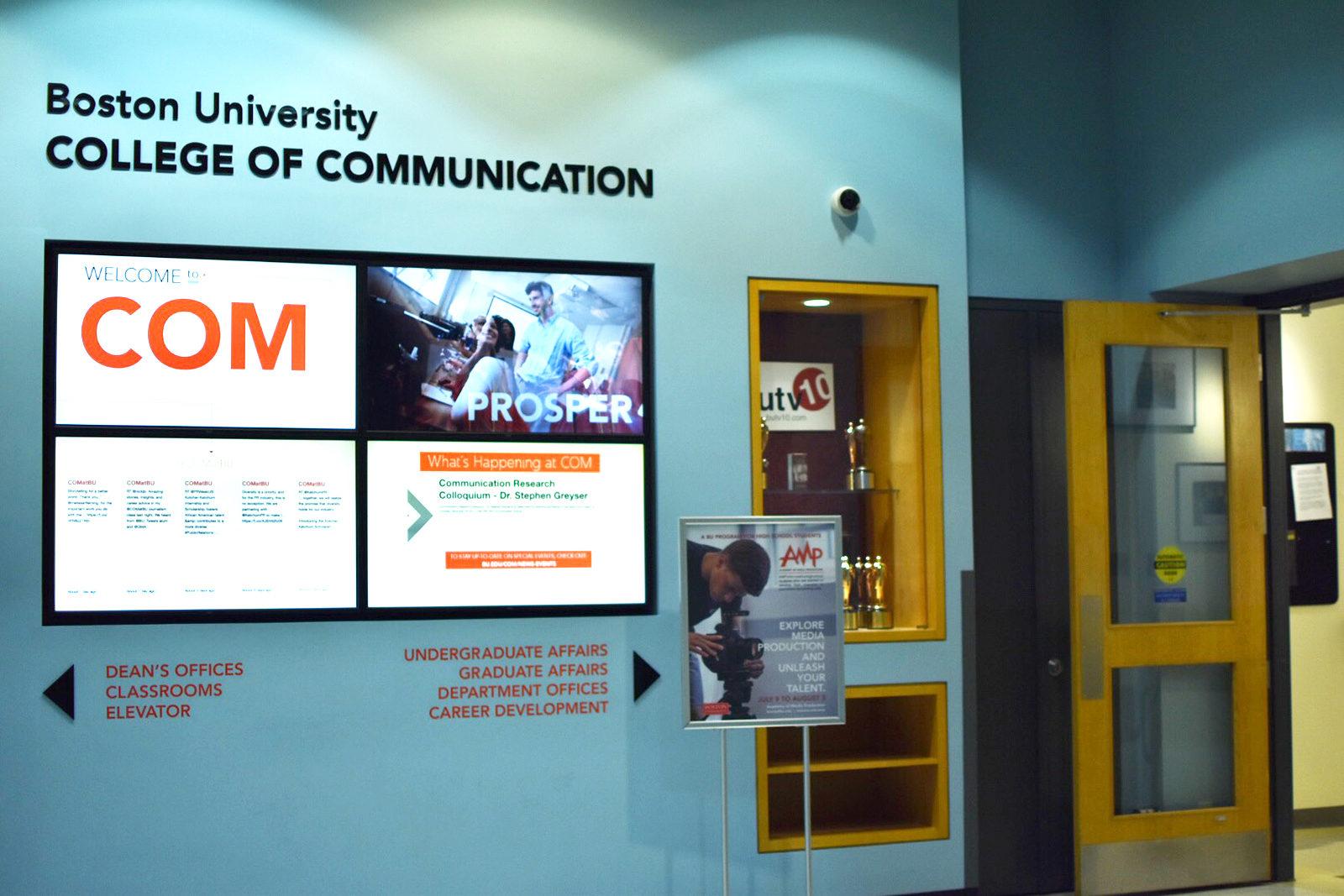 Ketchum and Boston University College of Communication create a scholarship for African-American students in public relations. PHOTO BY VIOLET GIDDINGS/ DAILY FREE PRESS STAFF