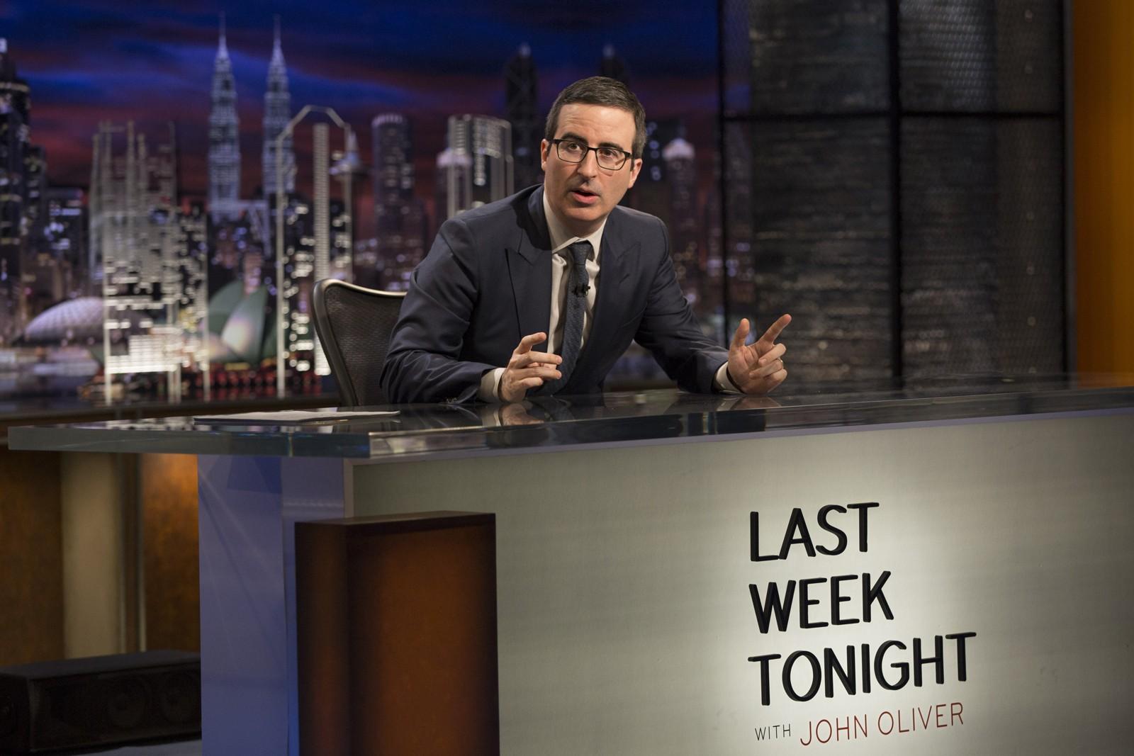 “Last Week Tonight with John Oliver” premiered its third season Sunday night on HBO. PHOTO COURTESY ERIC LIEBOWITZ/HBO
