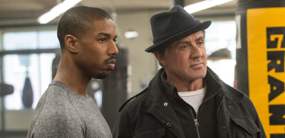 Michael Jordan (Adonis Johnson) and Sylvester Stallone (Rocky Balboa) star in "Creed." PHOTO COURTESY WARNER BROS. PICTURES 