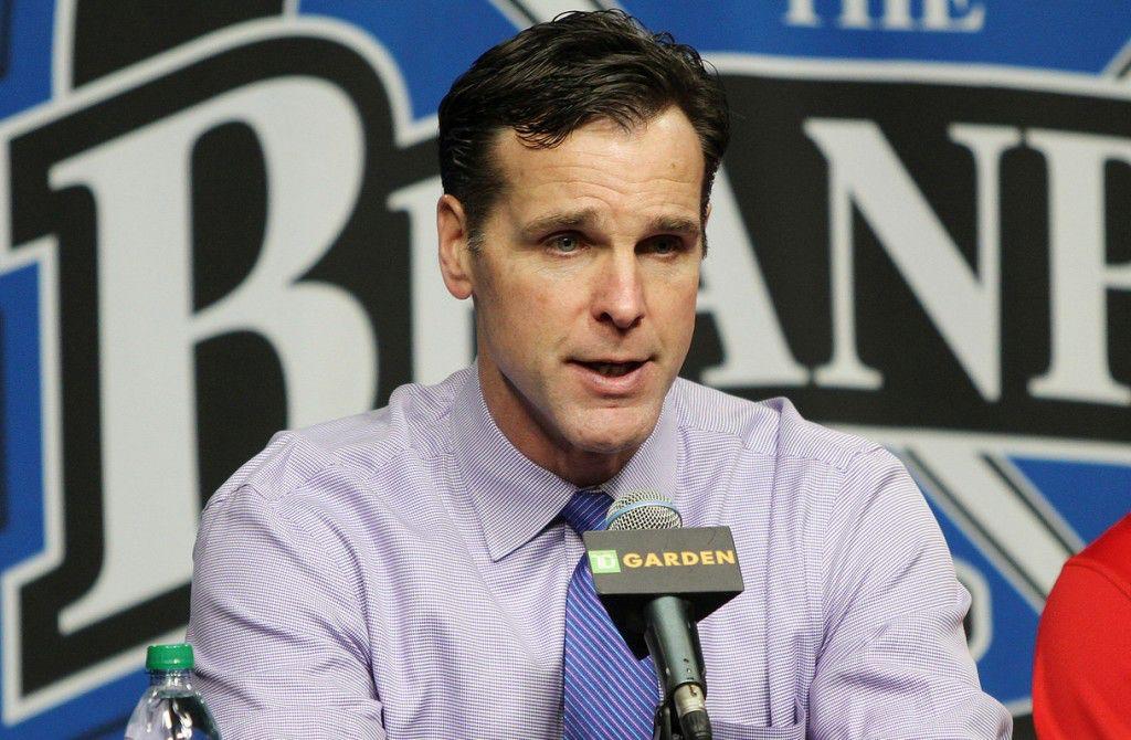 Men's hockey head coach David Quinn's team rebounded in the second half of the 2017-18 season. PHOTO BY MICHELLE JAY/DAILY FREE PRESS STAFF 