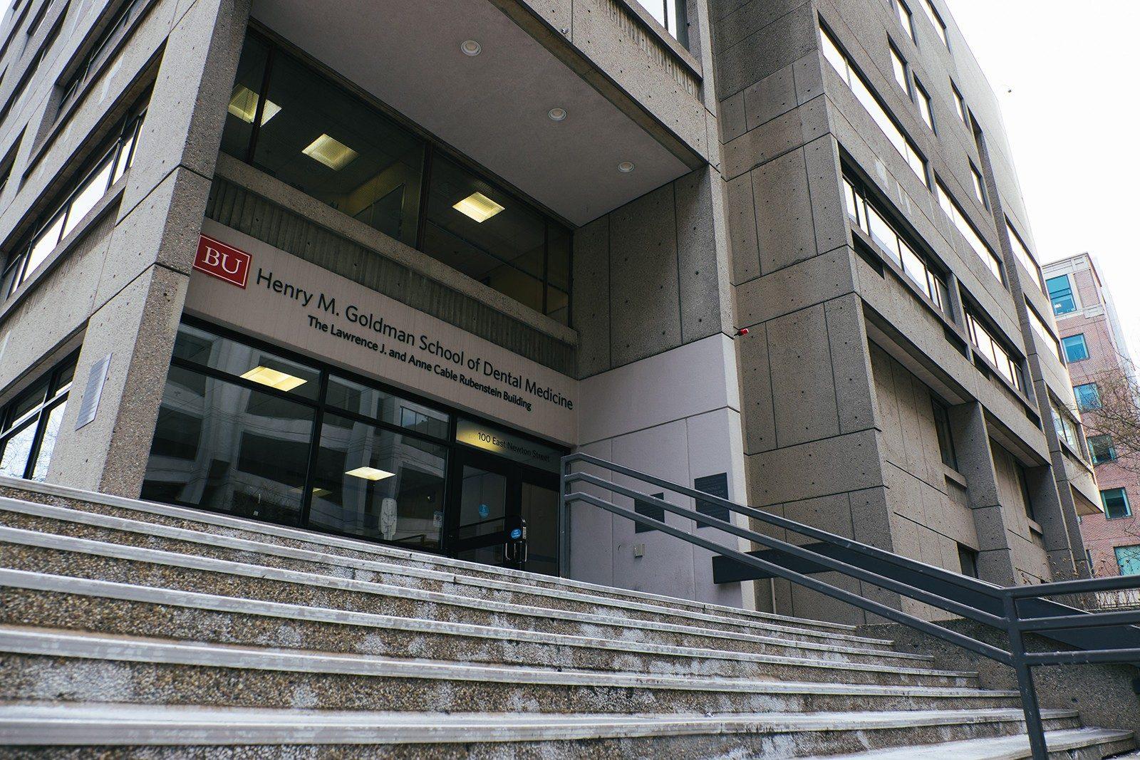 The Boston University Henry M. Goldman School of Dental Medicine, which became the first graduate school to offer One Love workshops to educate students on healthy and unhealthy relationships. BRIAN SONG/ DFP FILE