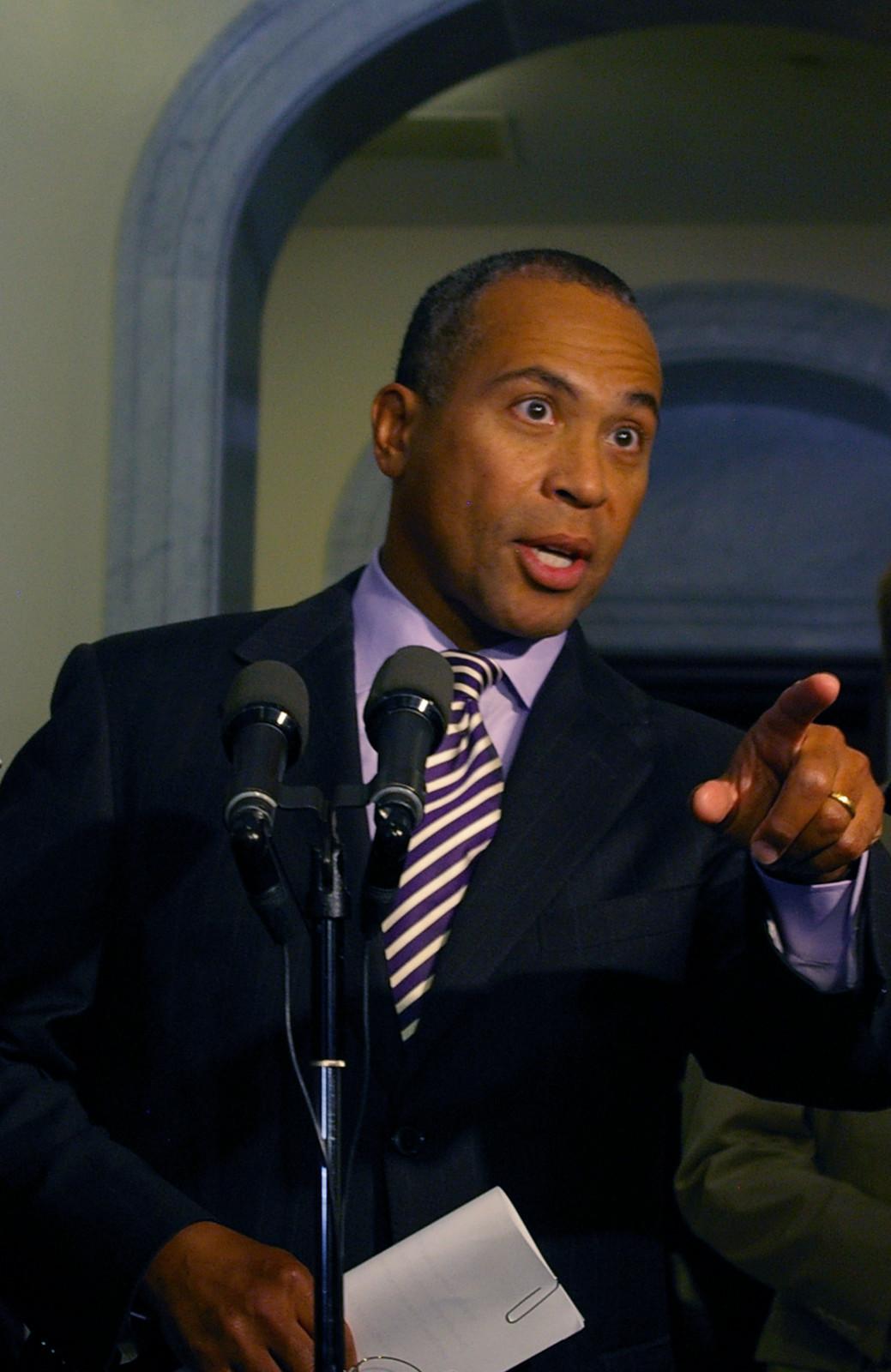Former Massachusetts Gov. Deval Patrick will serve as a senior adviser to a task force on Chicago police, according to a Monday Chicago mayor’s office press release. PHOTO BY LAURA BRUBAKER/DFP FILE PHOTO