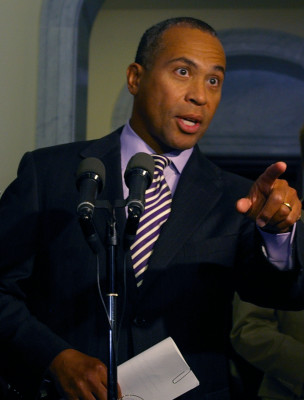 Former Massachusetts Gov. Deval Patrick will serve as a senior adviser to a task force on Chicago police, according to a Monday Chicago mayor’s office press release. PHOTO BY LAURA BRUBAKER/DFP FILE PHOTO 
