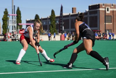 Junior midfielder Mikayla Crowley in an Oct. 24 game against Duke University