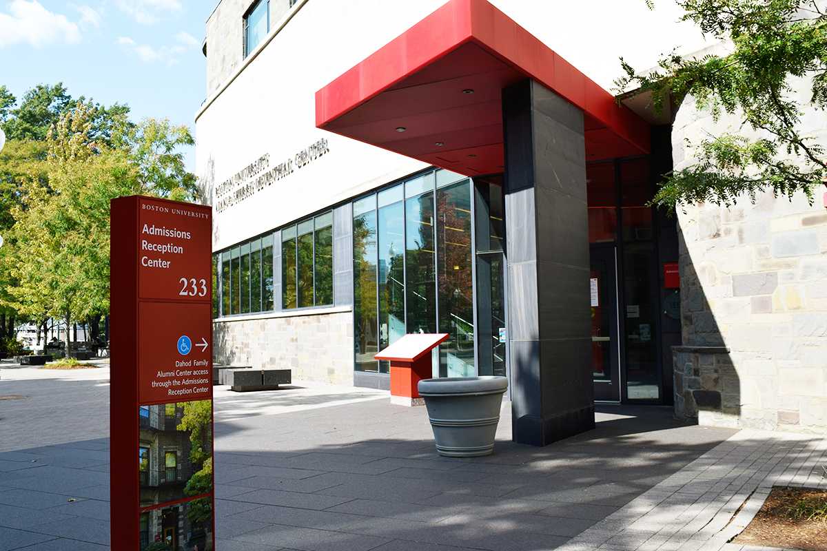 Campus tours for prospective Boston University students will be conducted by student guides virtually over Zoom. SOPHIA FLISSLER/ DAILY FREE PRESS STAFF
