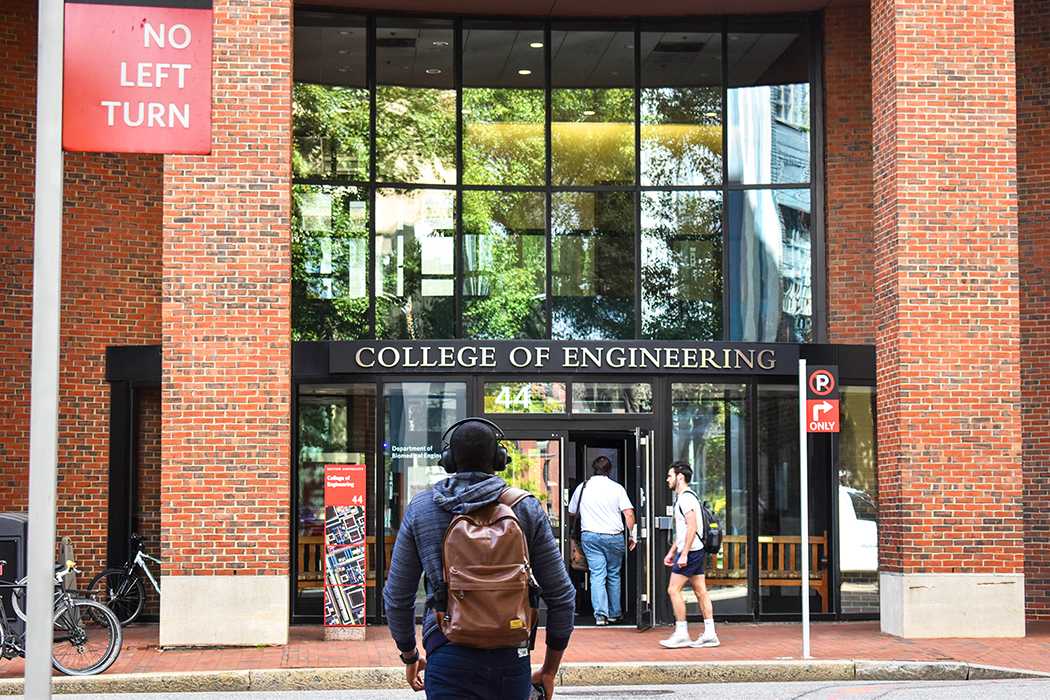 The American Society for Engineering Education recognized the College of Engineering on Thursday for its efforts in promoting diversity. LAURYN ALLEN/ DAILY FREE PRESS STAFF