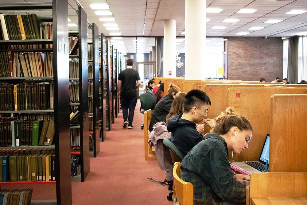 Studying in Mugar