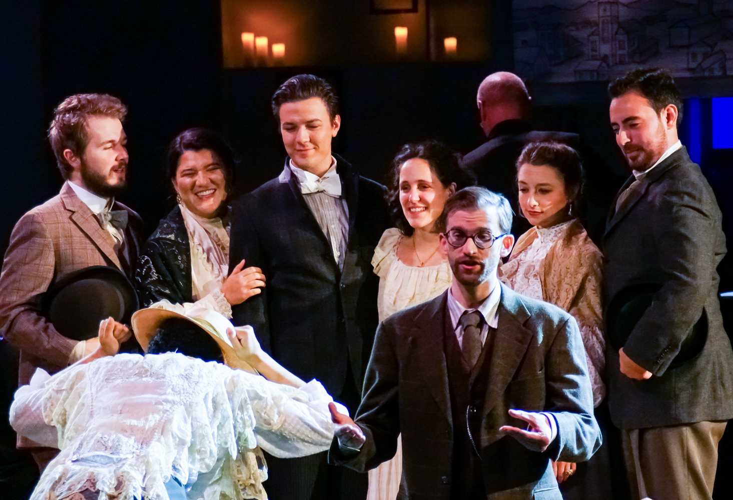 The opera “Our Town” performed at Boston University’s College of Fine Arts Concert Hall on Oct. 29. “Our Town” is part of the CFA School of Music 2022 Fringe Festival, and is based on the play by Thornton Wilder. KOTA TSUKADA/DFP STAFF