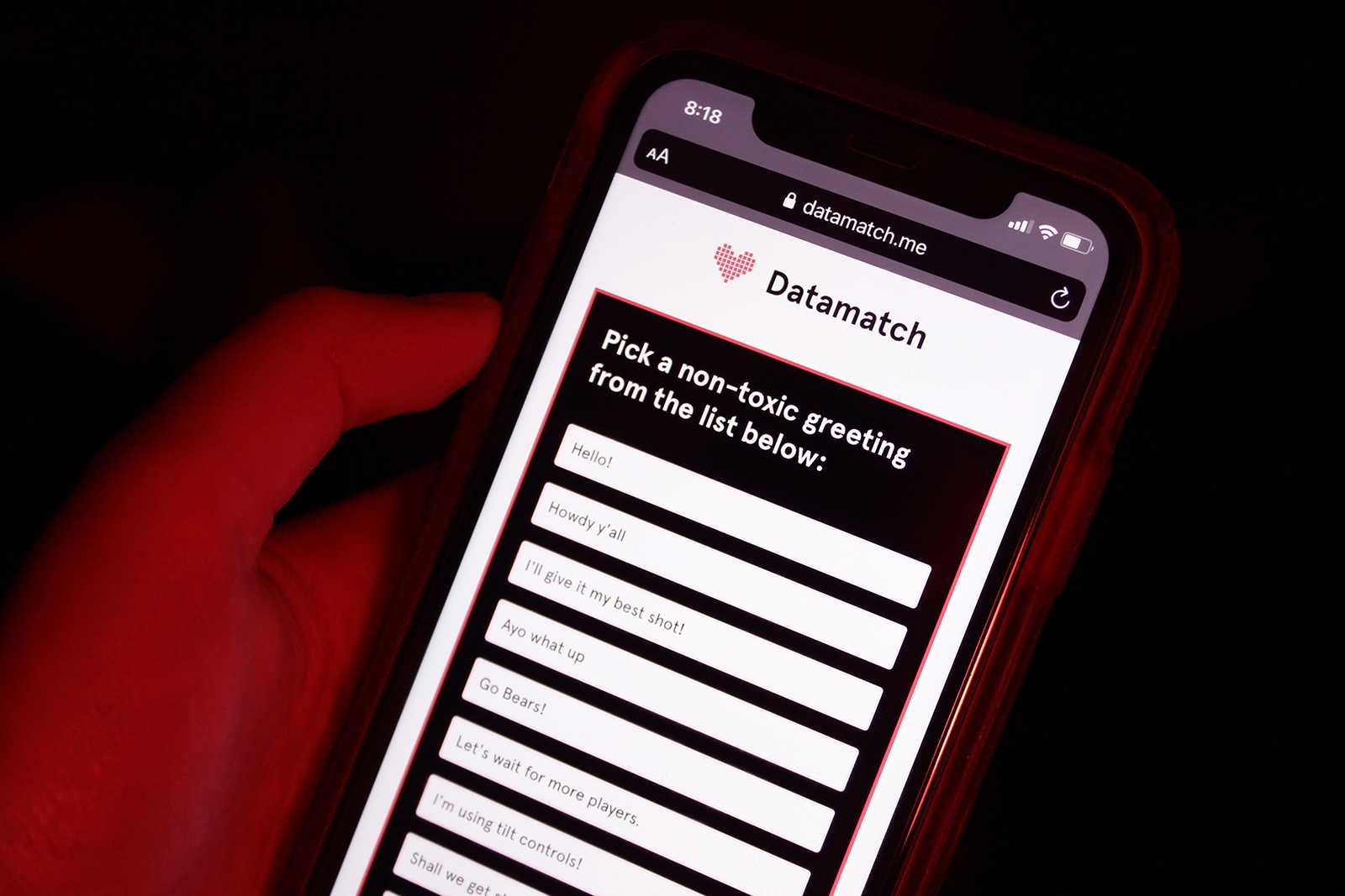 Boston University students found socially distanced ways to celebrate Valentine’s Day Sunday, including participating in Datamatch. ILLUSTRATION BY HANNAH YOSHINAGA/ DAILY FREE PRESS STAFF
