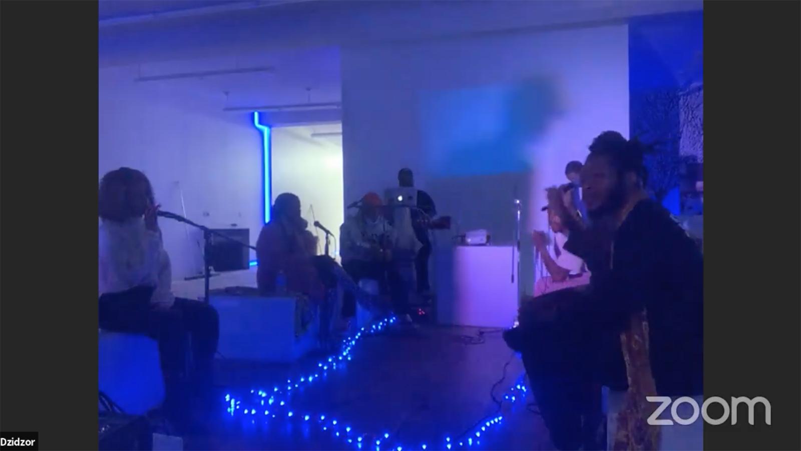 Boston Ujima Project’s virtual “Meditations on Love with Black Cotton Club” event Sunday. The Boston City Council endorsed Ujima’s week-long “We Be Knowin’” webinar series, which began Sunday and continues through next Monday. HANNAH YOSHINAGA/ DAILY FREE PRESS STAFF