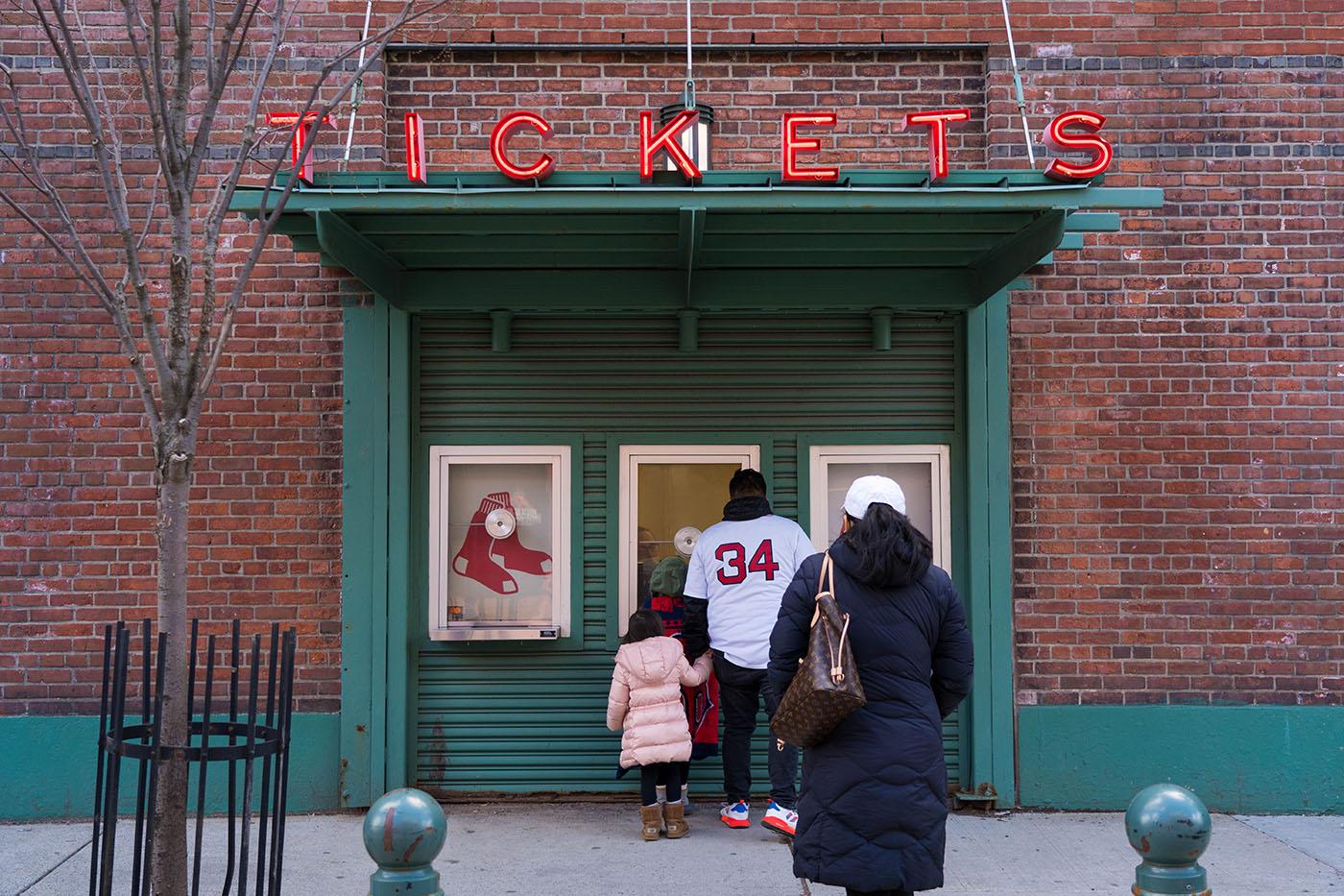 fenway ticket booth mlb