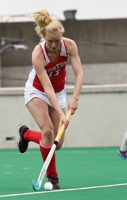 Senior captain Hester Van der Laan has impressed in the early going for the Terriers. PHOTO BY MADDIE MALHOTRA/ DFP FILE PHOTO